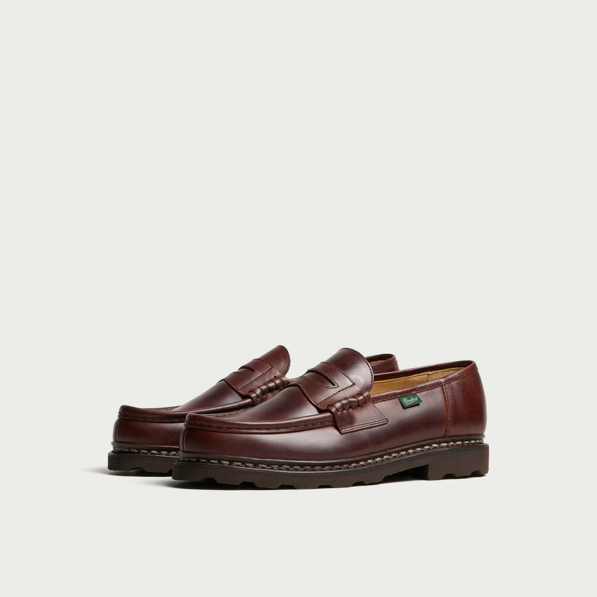 Paraboot Men's Reims Loafer in Bark