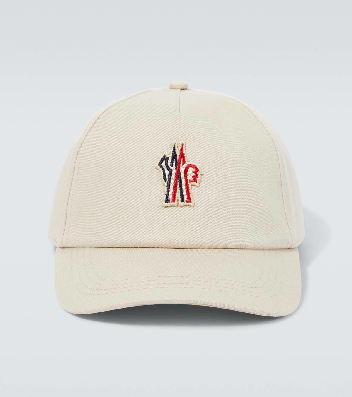 Moncler Grenoble Logo cotton gabardine baseball cap