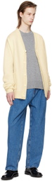 The Frankie Shop Off-White Lucas Cardigan