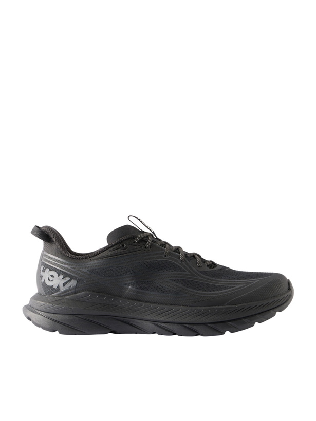Photo: Hoka - Mach Remastered Rubber-Trimmed Mesh Sneakers - Black