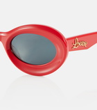 Loewe Anagram oval sunglasses