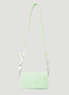 Le Bambino Homme Shoulder Bag in Green