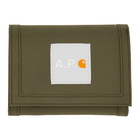 A.P.C. Khaki Carhartt WIP Edition Wallet