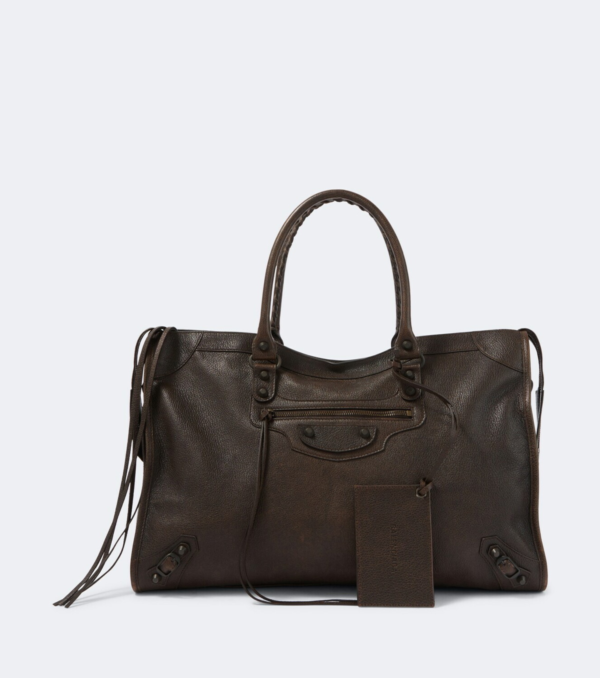 Balenciaga Le City Large leather tote bag