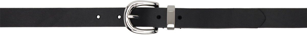 Sunflower Black Simple Belt