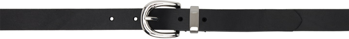 Photo: Sunflower Black Simple Belt