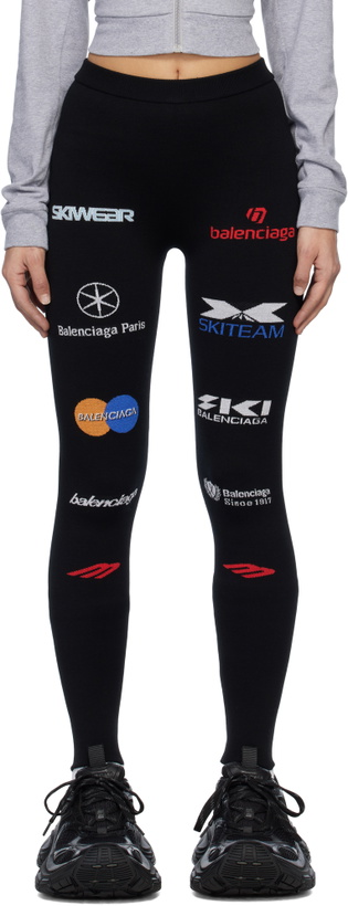 Photo: Balenciaga Black Ski Leggings