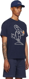Moncler Genius Moncler x Gilga Farm Navy Short Sleeve T-shirt