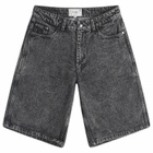 Heresy Men's Stearne Denim Shorts in Ash