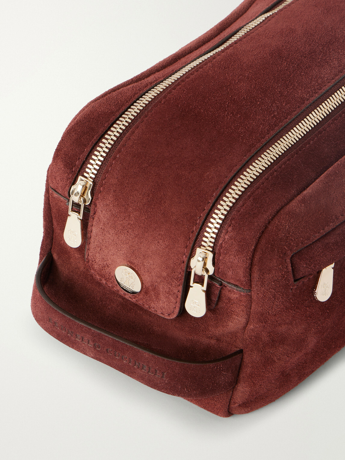 Brunello Cucinelli - Suede Wash Bag