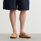 Birkenstock Men's Boston Bone Embossed - 50th Anniversary Clog - Natural