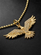 Sydney Evan - Eagle Gold Diamond Pendant Necklace