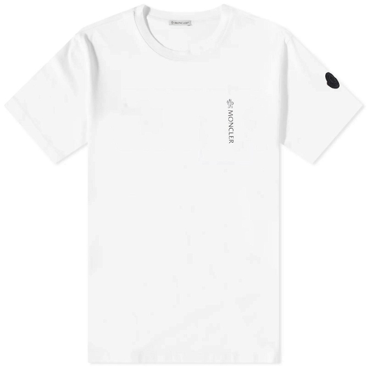 Photo: Moncler Men's Small Logo T-Shirt in White