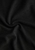 Paige Blanche Ribbed Stretch-jersey T-shirt Black