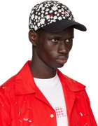 Marni Black & White Pop Fields Logo Cap