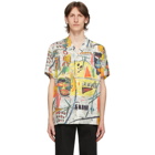 Wacko Maria Multicolor Jean-Michel Basquiat Edition Short Sleeve Shirt