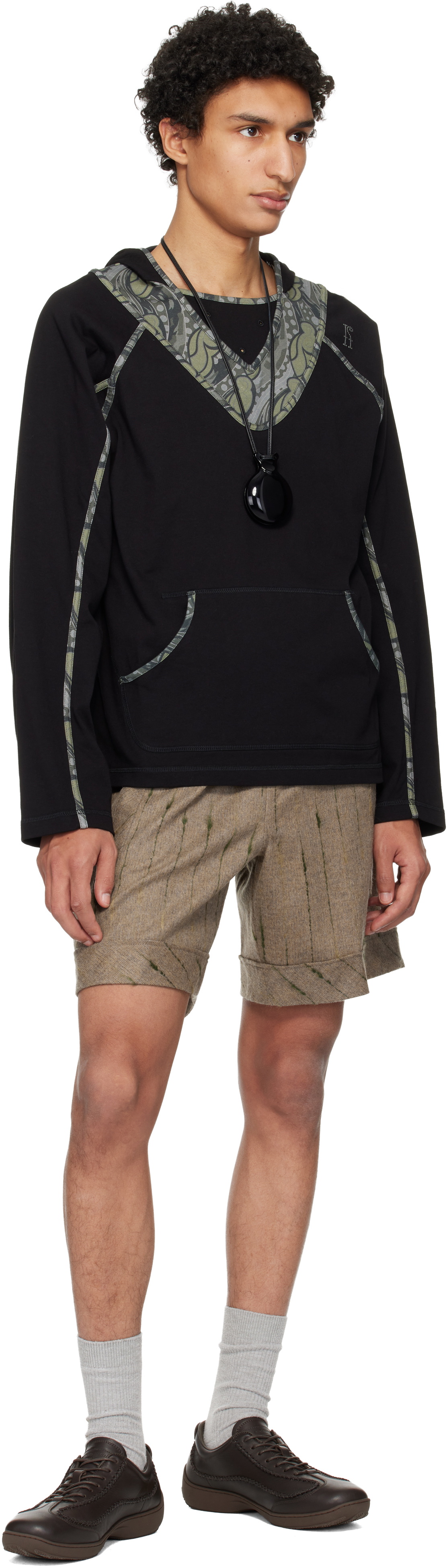 Kiko Kostadinov Black Gizi Hoodie
