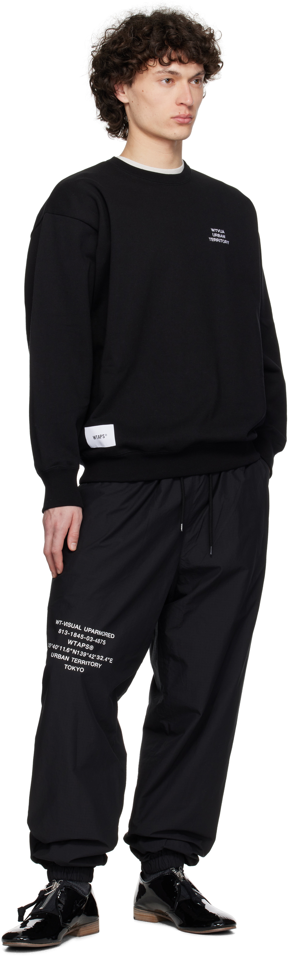 WTAPS Black WUT Sweater