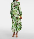 Erdem Floral cotton shirt dress