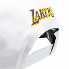 New Era Los Angeles Lakers 9Fifty Adjustable Cap in White