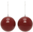 Simon Miller Red & Silver Disco Earrings