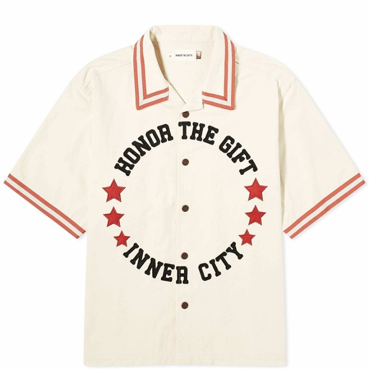 Photo: Honor the Gift Men's Tradition Vacation Shirt in Bone
