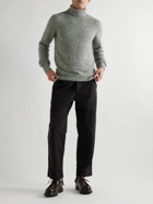 Officine Générale - Alpaca-Blend Rollneck Sweater - Gray