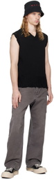Marni Black V-Neck Vest