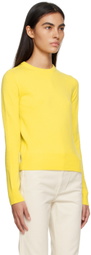 Vince Yellow Classic Sweater