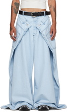 LU'U DAN Blue CLOT Edition MAXI X MAXI X MAXI Jeans