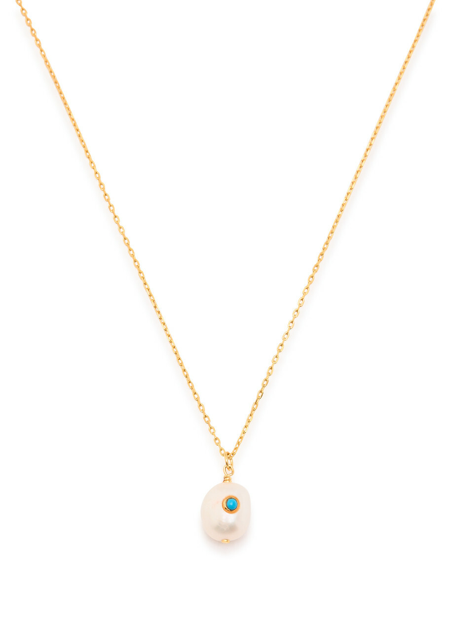 Anni LU Baroque Pearl 18kt Gold-plated Necklace - One Size