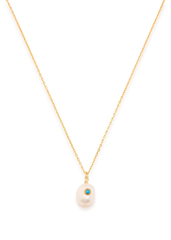 Photo: Anni LU Baroque Pearl 18kt Gold-plated Necklace - One Size
