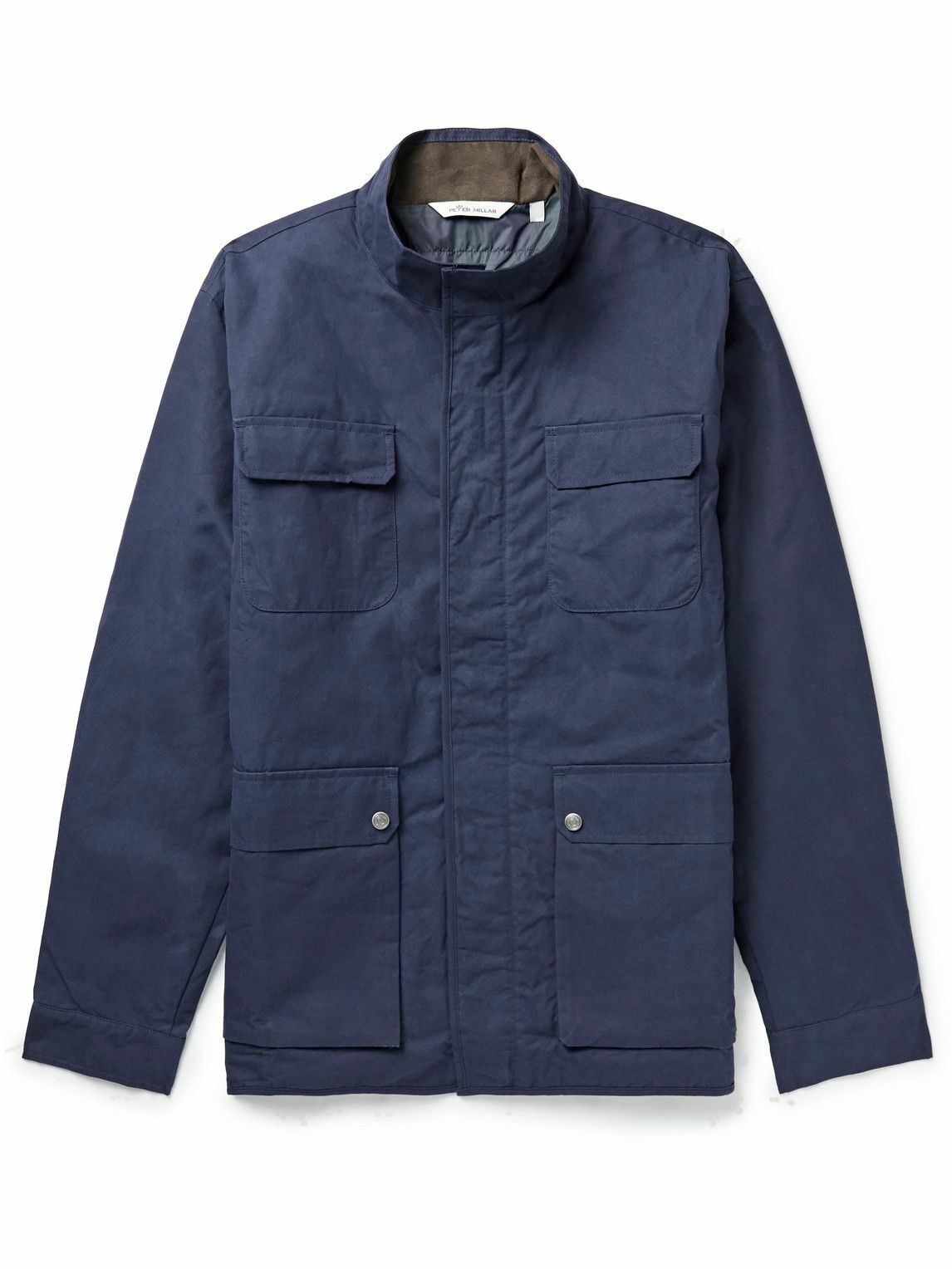 Peter Millar - Waxed-Cotton Field Jacket - Blue Peter Millar