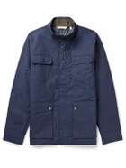 Peter Millar - Waxed-Cotton Field Jacket - Blue