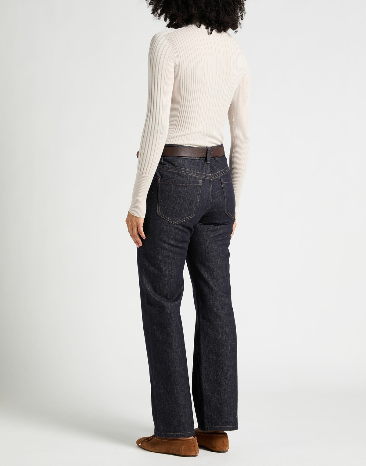 Peserico Womens Turtleneck Cream