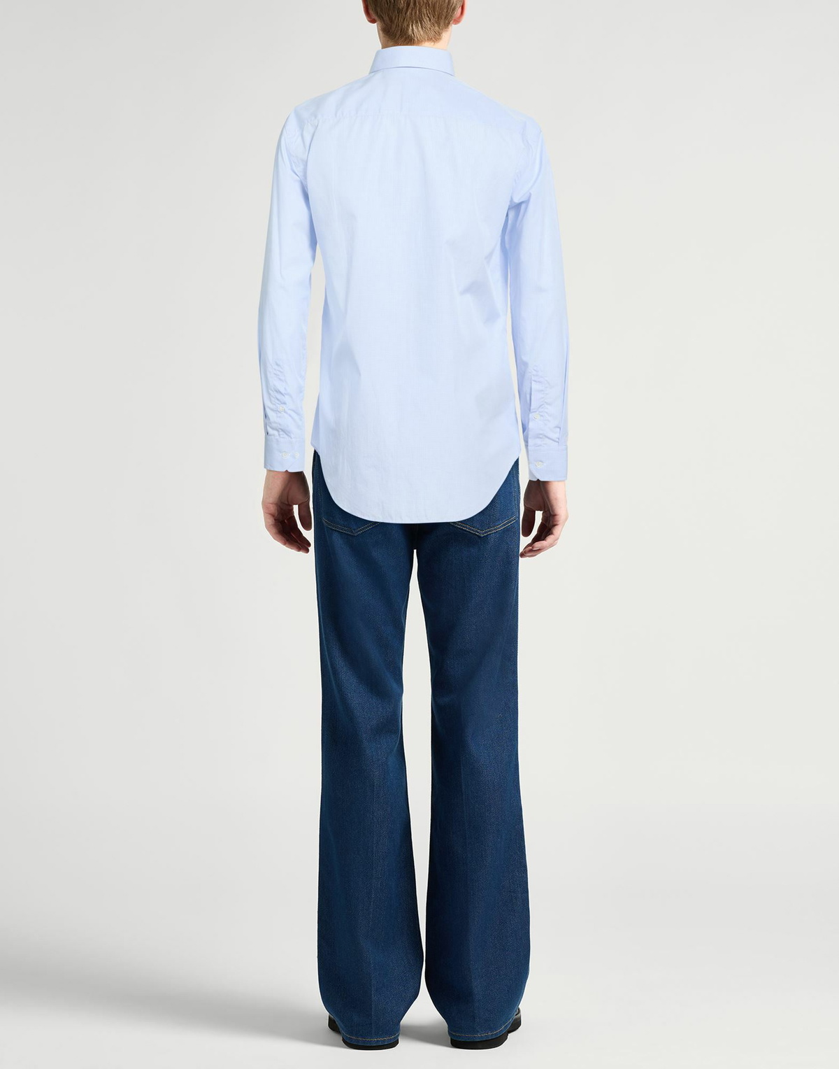 Giorgio Armani Mens Shirt Light in Blue