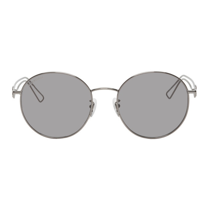 Photo: Balenciaga Gunmetal Inception Sunglasses