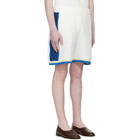 Casablanca Off-White Crochet Shorts