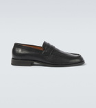 Our Legacy Light leather penny loafers