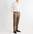Caruso - Stretch-Cotton Suit Trousers - Brown