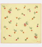 Jacquemus Raddish printed silk scarf