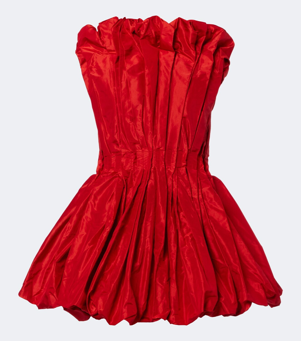 Tove Marina peplum silk taffeta top