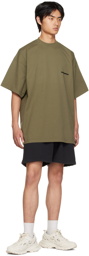 Balenciaga Khaki Strike 1917 T-Shirt