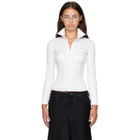 Balenciaga White Corseted Shirt