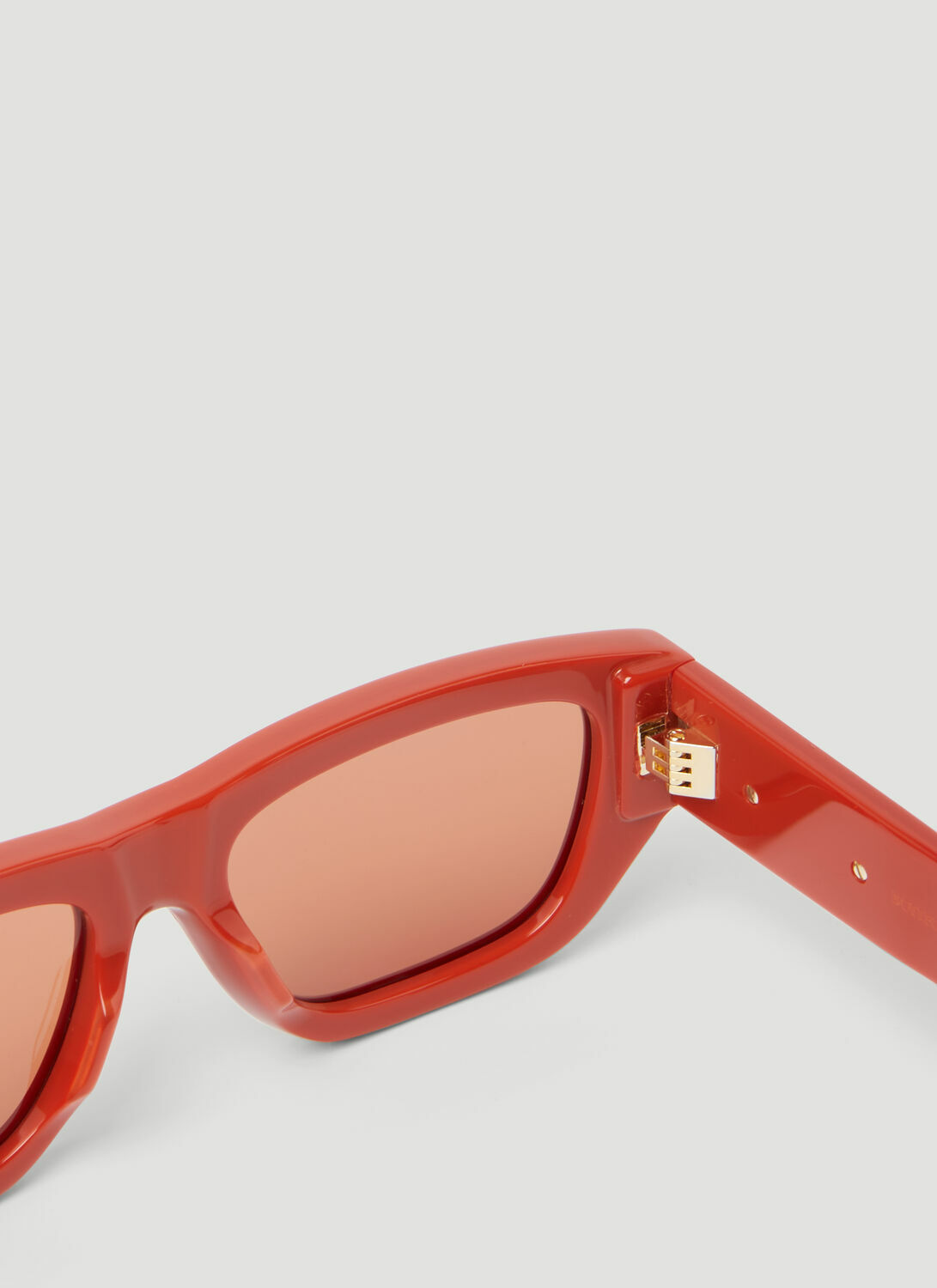 Bottega Veneta Bolt Rectangular Sunglasses