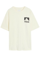 Rhude Moonlight Pack Printed Cotton T-shirt White