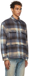 Reese Cooper Brushed Wool Flannel Button-Down Shirt