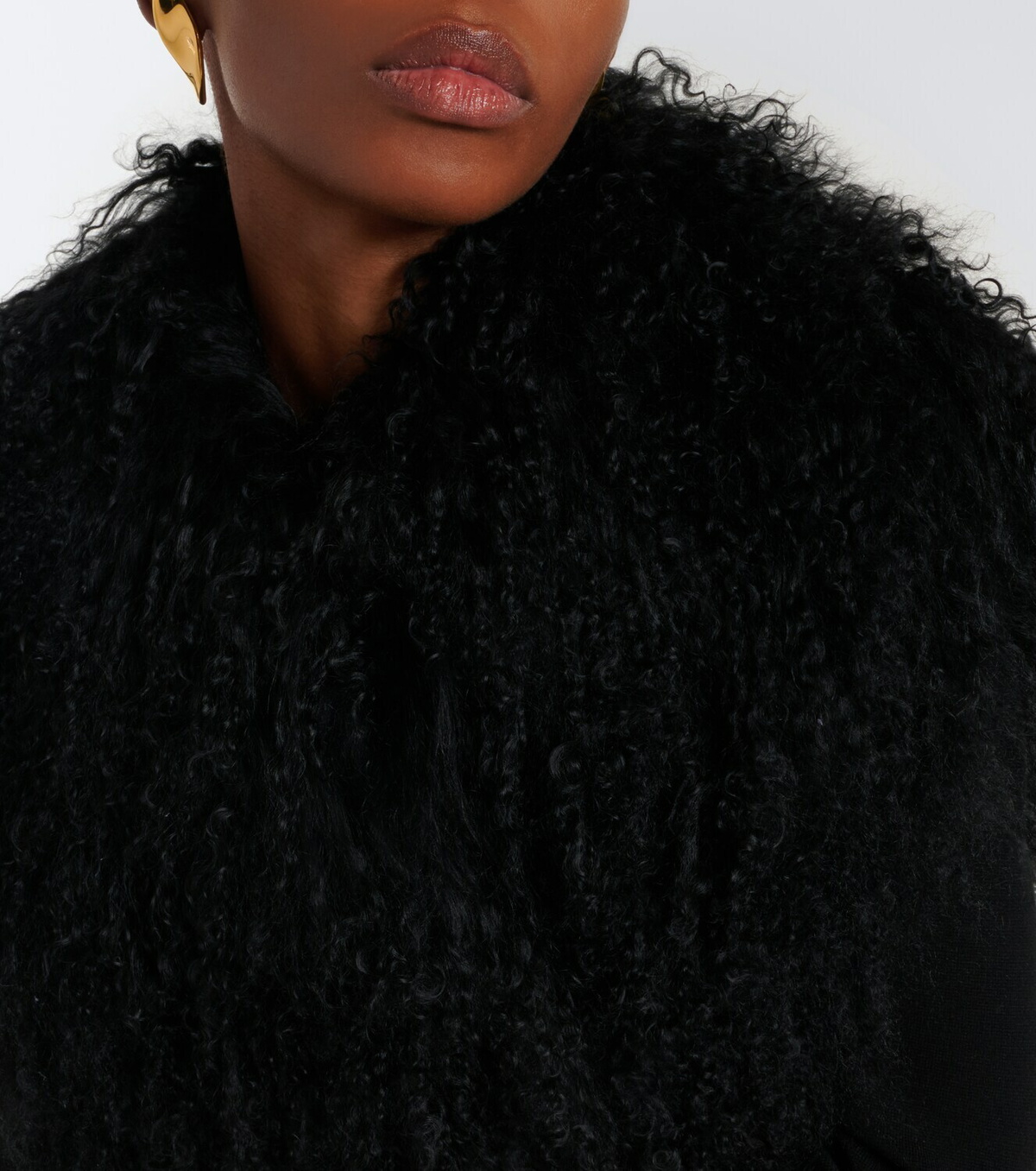 Yves Salomon Shearling vest