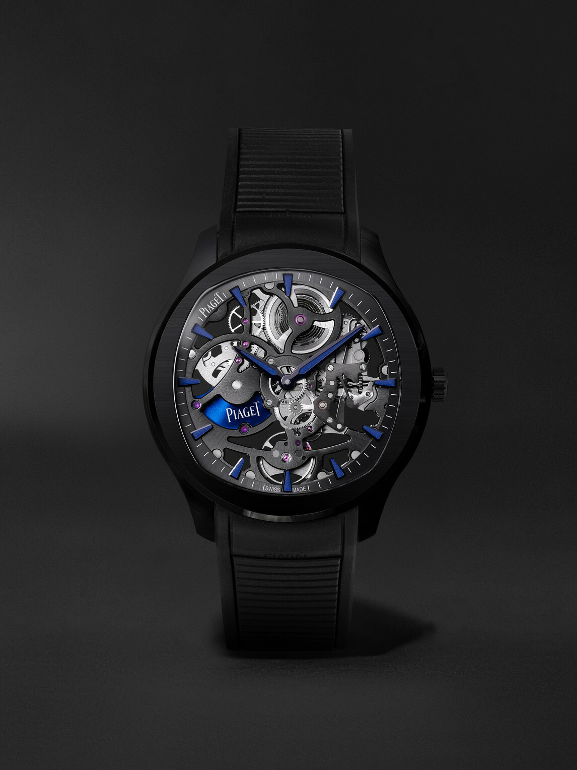 Piaget - Polo Skeleton Automatic 42mm Ceramic and Titanium Watch, Ref. No. G0A49011