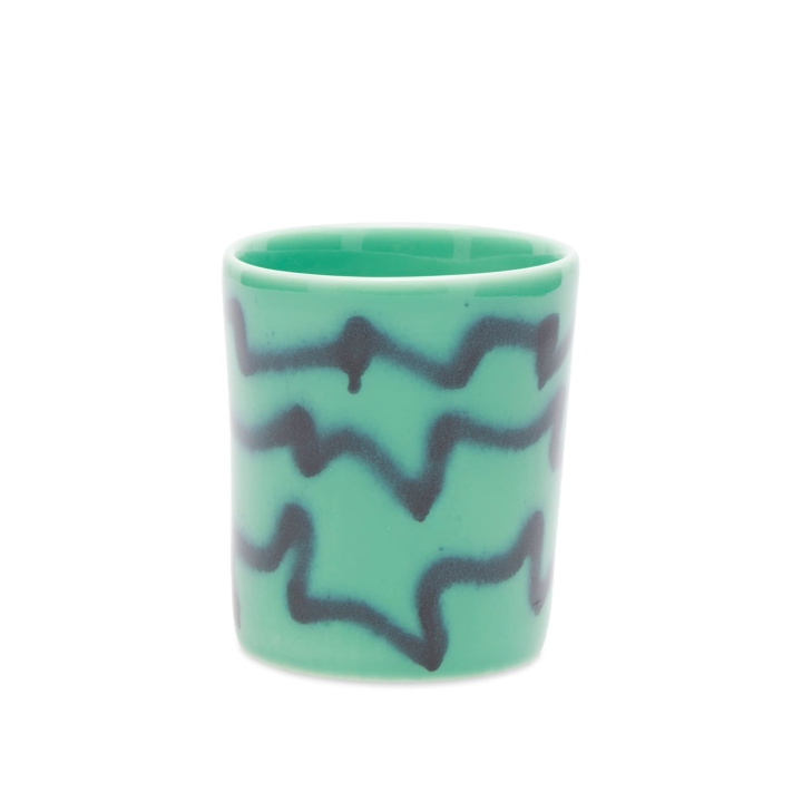 Photo: Frizbee Ceramics Bulle Cup in Green Ice